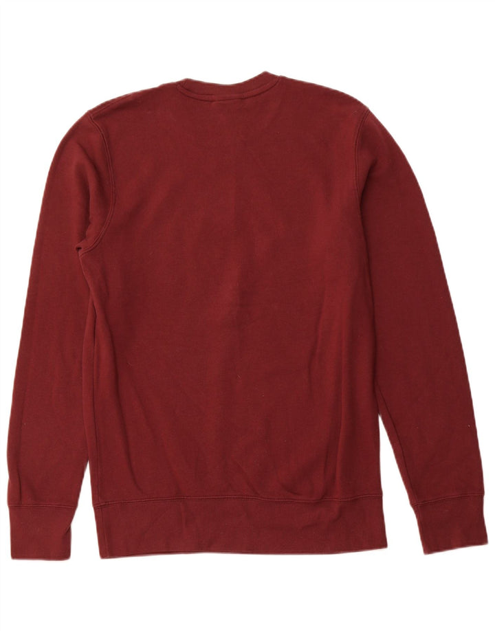 NEW BALANCE Herre sweatshirt Jumper Medium Bourgogne bomuld