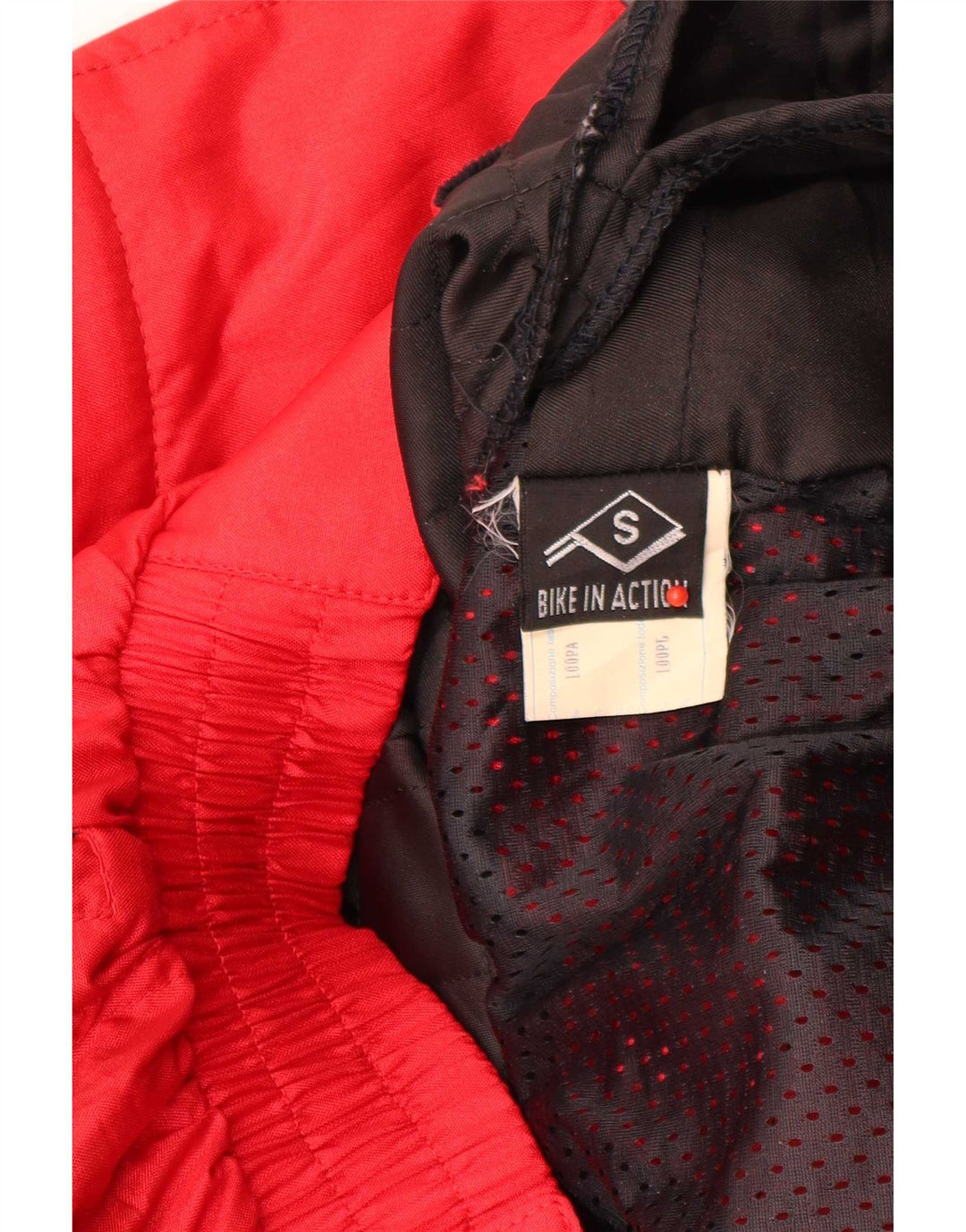 Spidi Herre Motorstyle Racing Jacket UK 36 Small Red Colourblock Polyamid