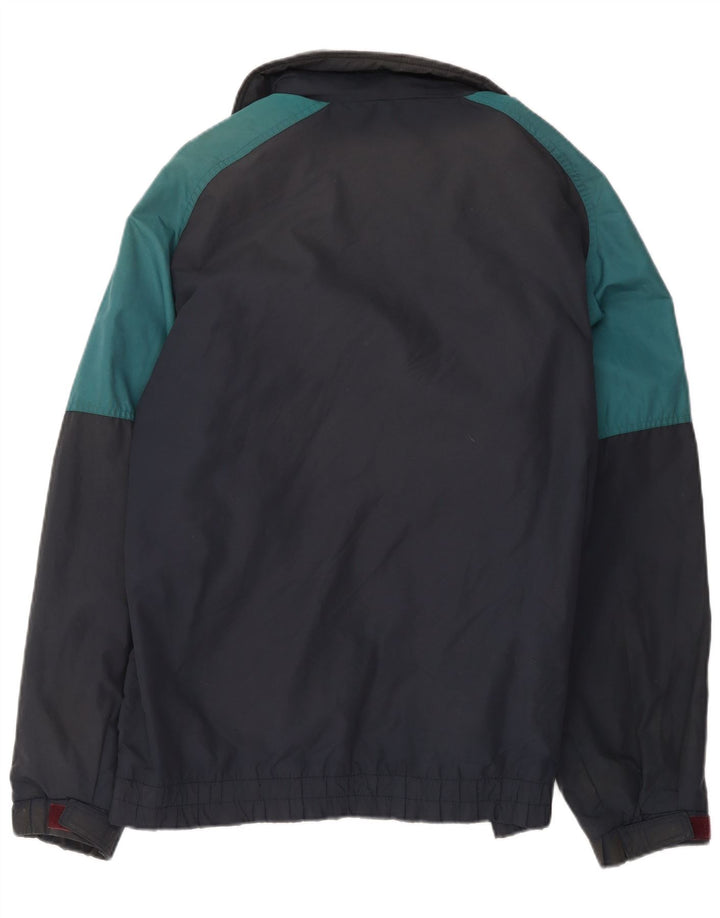 Columbia Mens Tall Ski Jacket UK 40 Large Navy Blue Colourblock