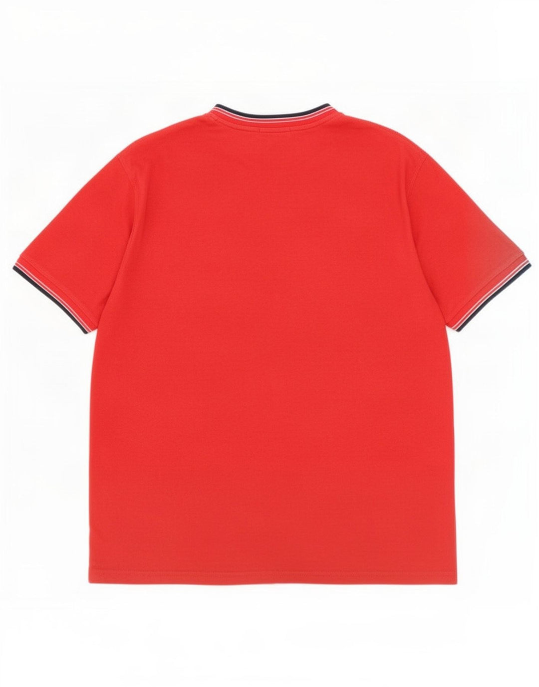 Pierre Cardin Herre T-Shirt Top 2XL Rød Bomuld