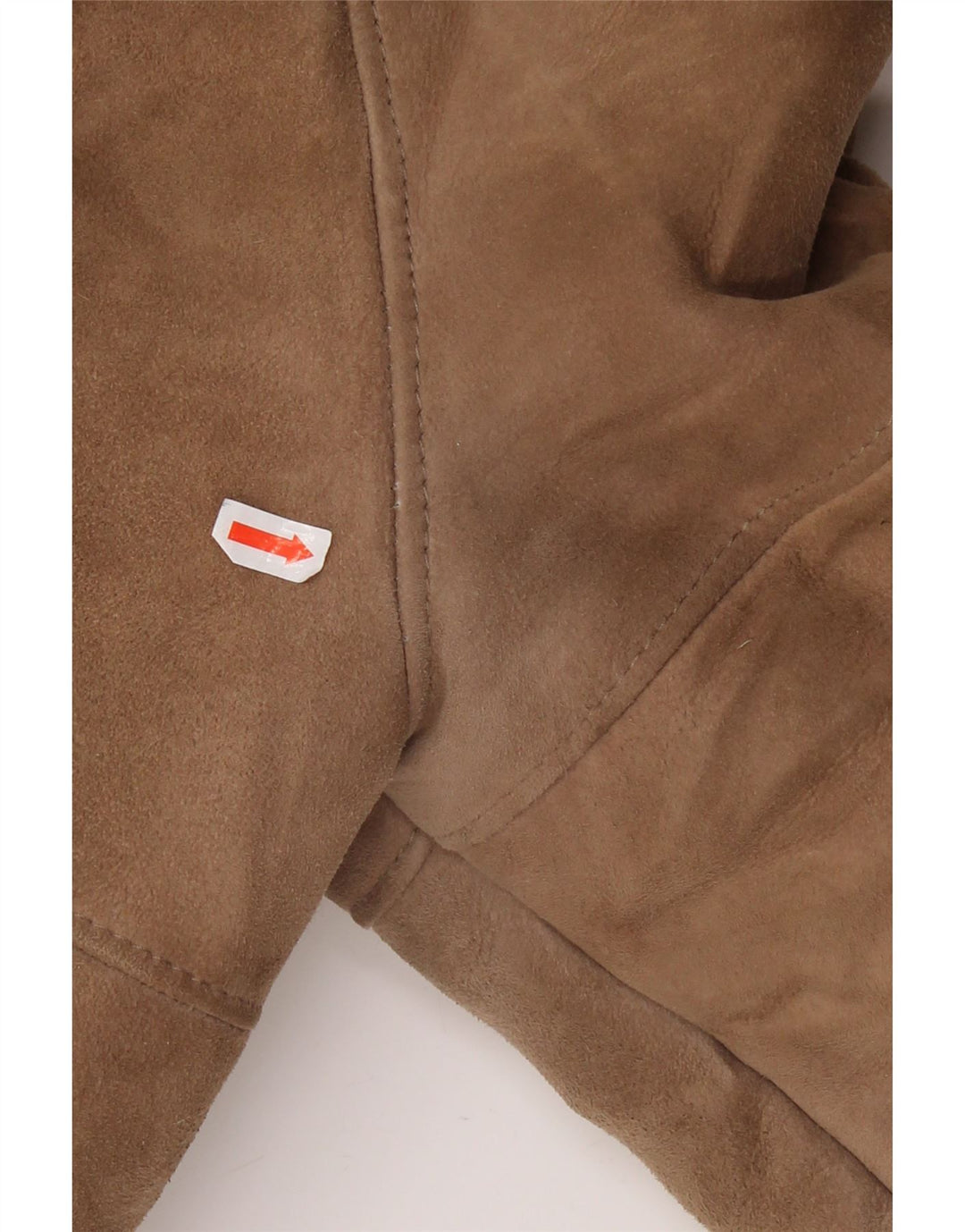 Vintage Dame Shearling Coat EU 42 Large Beige Shearling