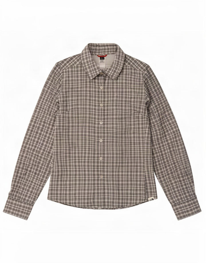 The North Face Dameskjorte UK 14 Medium Grey Ternet polyester
