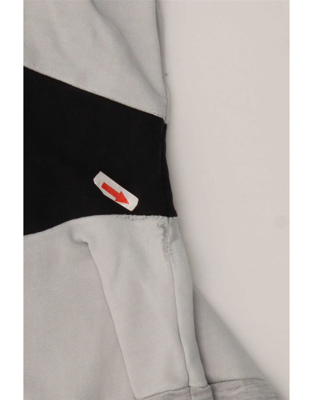 Fila Herre grafisk sweatshirt Jumper Stor flerfarvet Colourblock Bomuld
