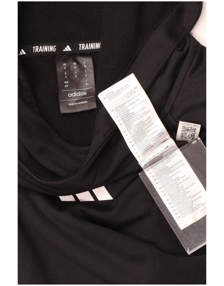 Adidas Aeroready hættetrøje til mænd, lille sort polyester