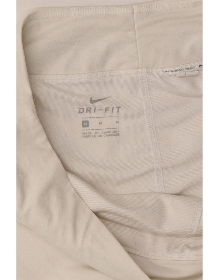 NIKE Womens Dri Fit Skort UK 14 Medium White Vintage Nike and Second-Hand Nike from Messina Hembry 
