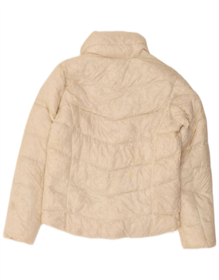 Columbia Dame Titanium Oversized Polstret Jakke UK 6 XS Beige Nylon