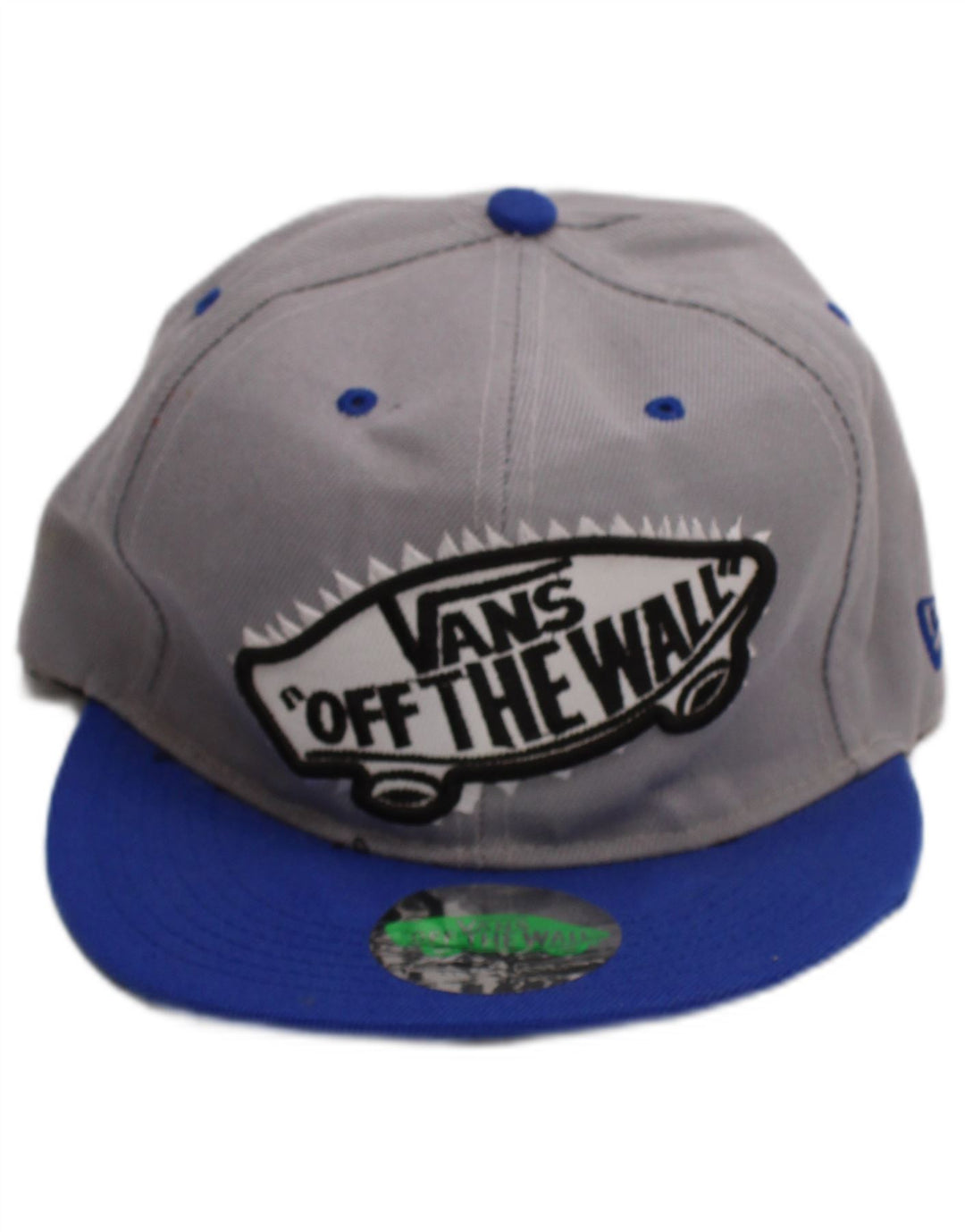 VANS Mens Graphic Snapback Cap One Size Grey Polyester Modern