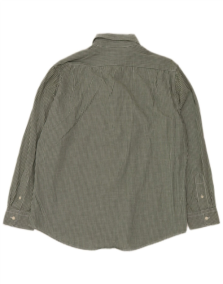 U.S. POLO ASSN. Herreskjorte Medium Green Gingham Cotton