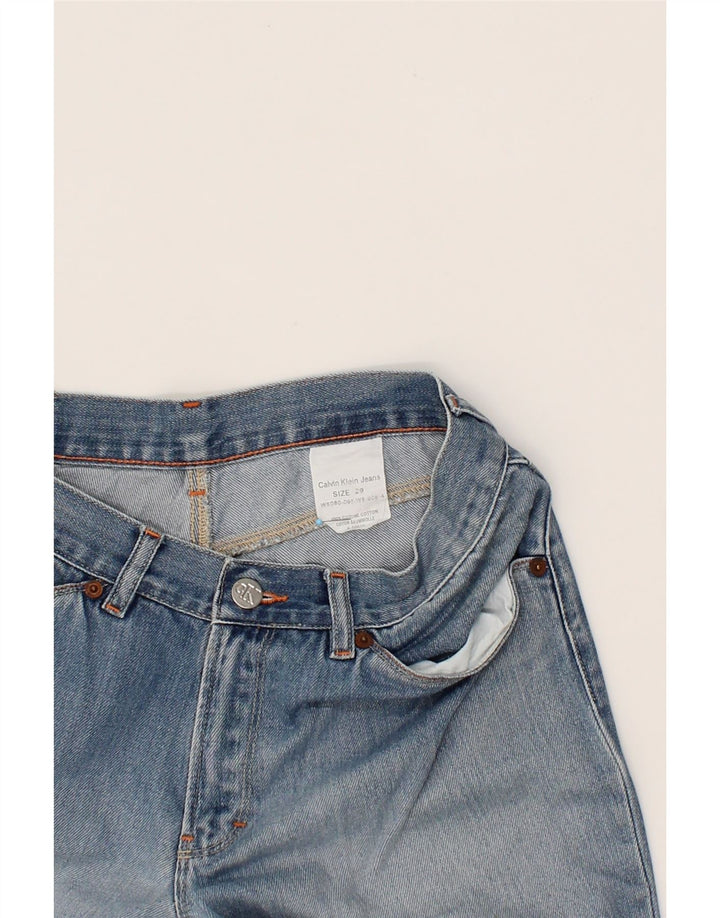 CALVIN KLEIN Womens Bootcut Jeans W29 L29 Blue Cotton Vintage Calvin Klein and Second-Hand Calvin Klein from Messina Hembry 