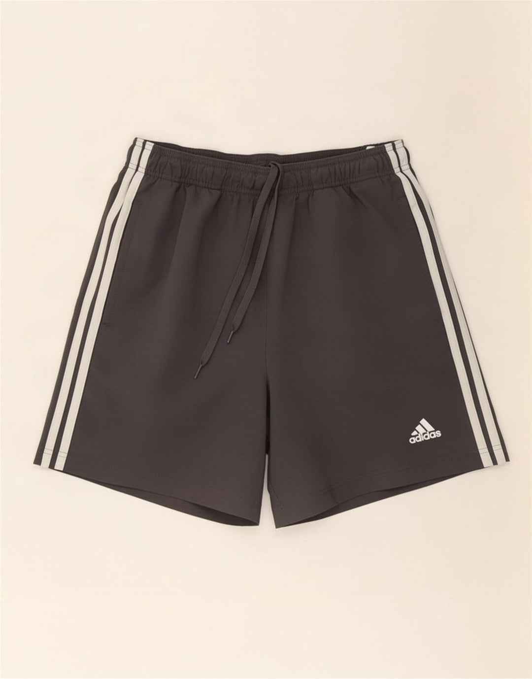 Adidas Sportsshorts til mænd, store grå polyester
