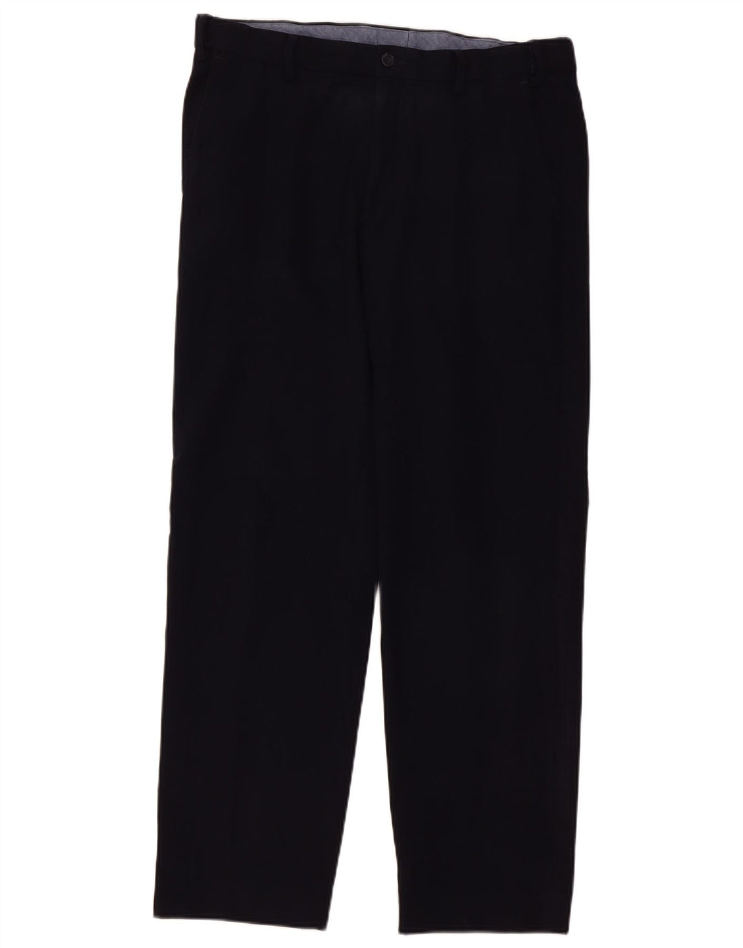 Marks & Spencer Herre Straight Regular Suit Bukser W34 L31 Navy Blue