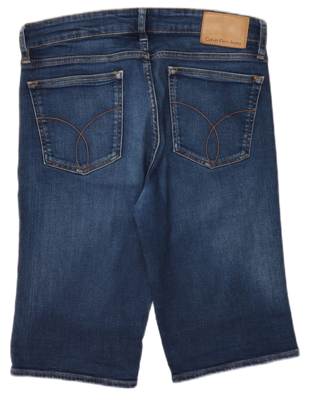 Calvin Klein Herre Denim Shorts W31 Medium Blue Bomuld