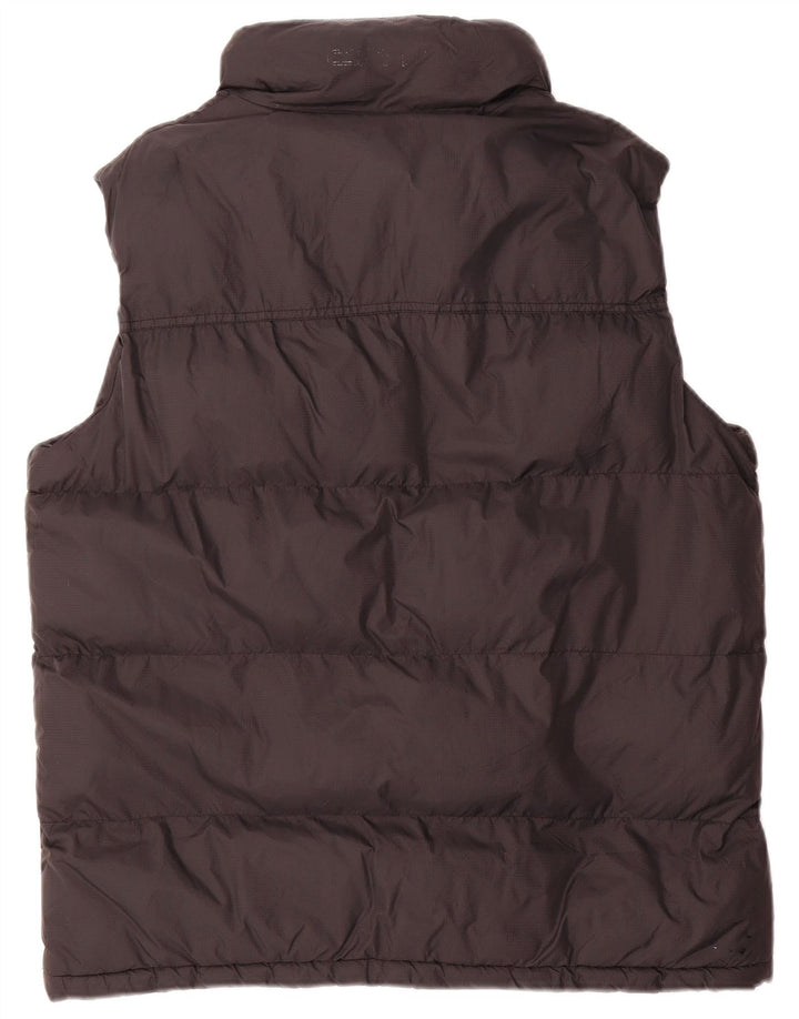 Caterpillar Herre Polstret Gilet UK 40 Stor sort nylon