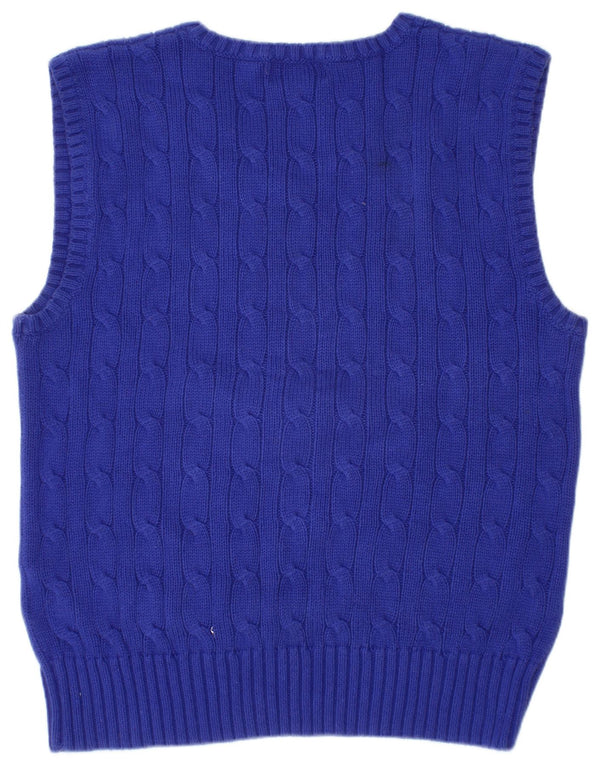 POLO RALPH LAUREN Drengevest Tank Top 6-7 År Blå Bomuld