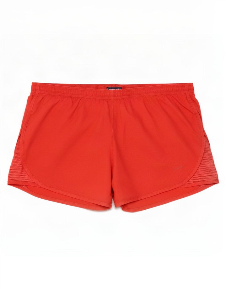 Nike sportsshorts til kvinder UK 14 Medium Rød Polyester