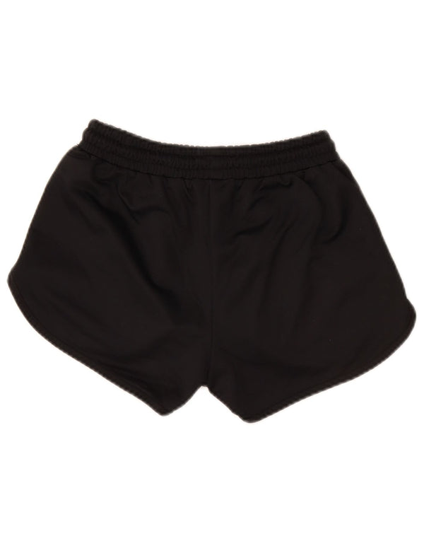 Ellesse Womens Graphic Sports Shorts UK 8 Small Black