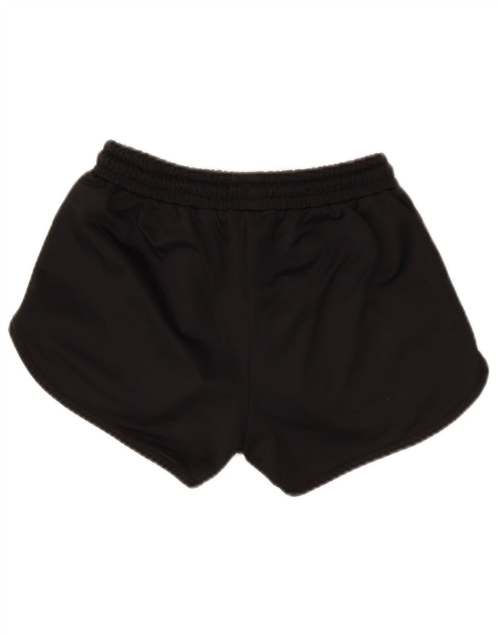Ellesse Womens Graphic Sports Shorts UK 8 Small Black