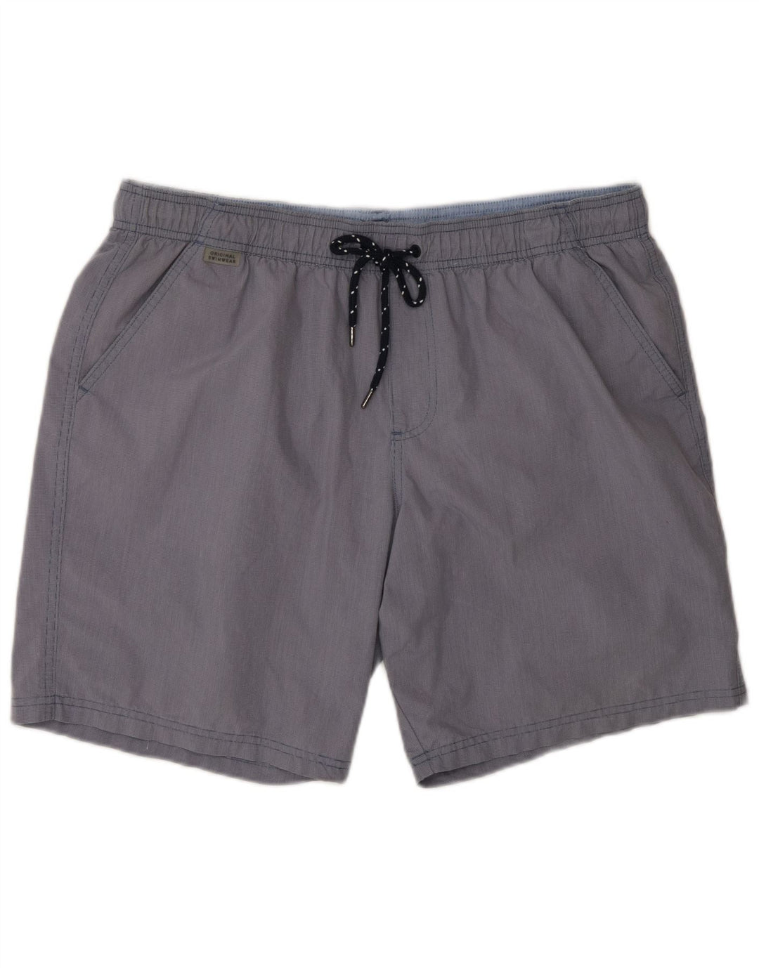 Marks & Spencer Badeshorts til mænd store blå bomuld