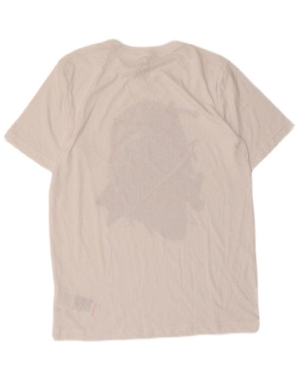 Jordan Boys Grafisk T-Shirt Top 13-14 år XL Hvid Bomuld