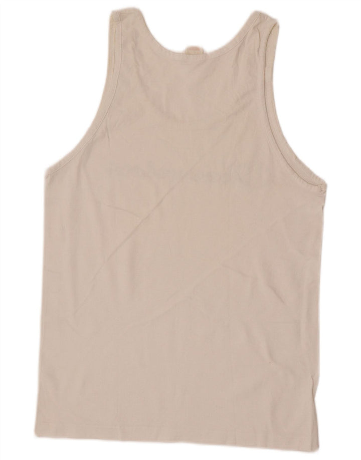 Champion Herre Grafisk T-Shirt Top Lille Hvid