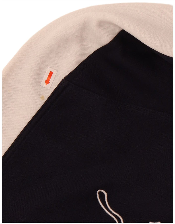 Puma Boys Graphic Sweatshirt Jumper 11-12 Years Medium Navy Blue