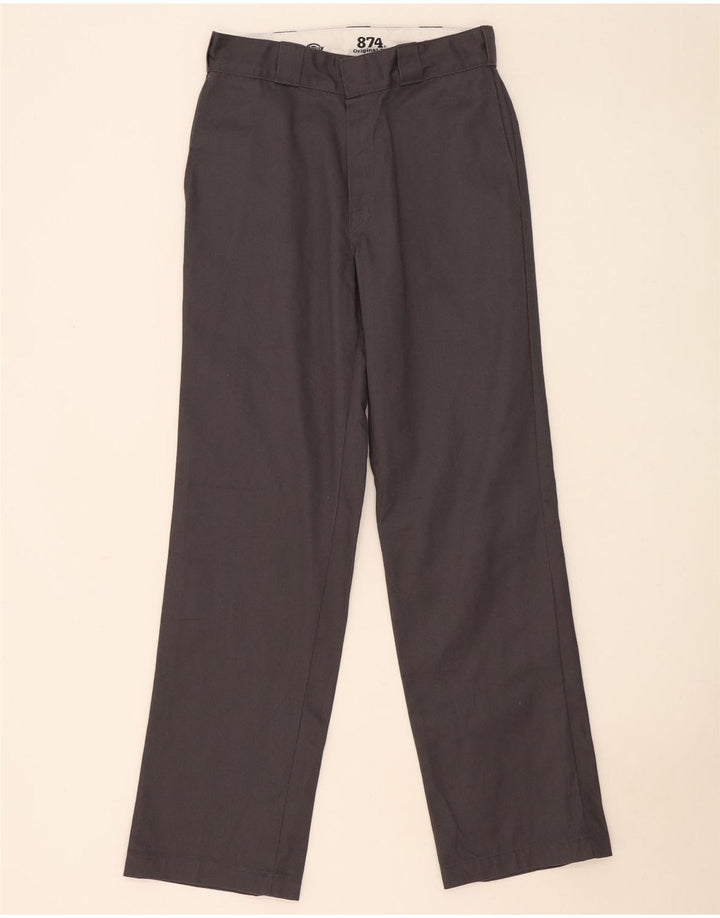 Dickies Herre Lige Original Fit Chino Bukser W30 L32 Grå Polyester