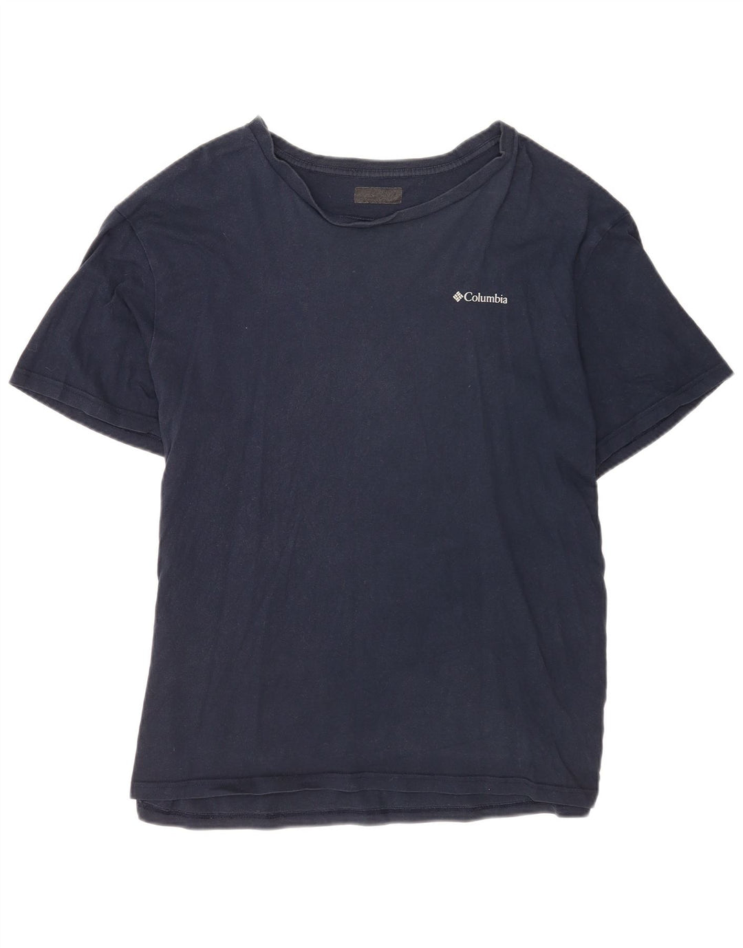 Columbia Herre Grafisk T-Shirt Top Stor Marineblå