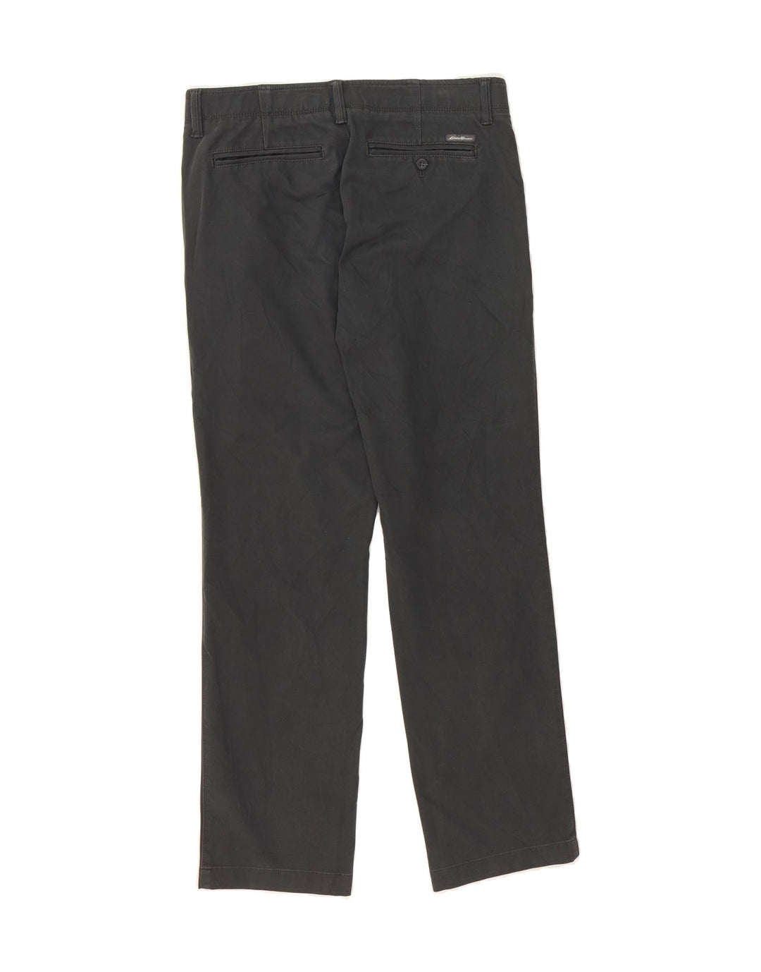 EDDIE BAUER Mens Straight Chino Trousers W32 L32 Grey Cotton Vintage Eddie Bauer and Second-Hand Eddie Bauer from Messina Hembry 