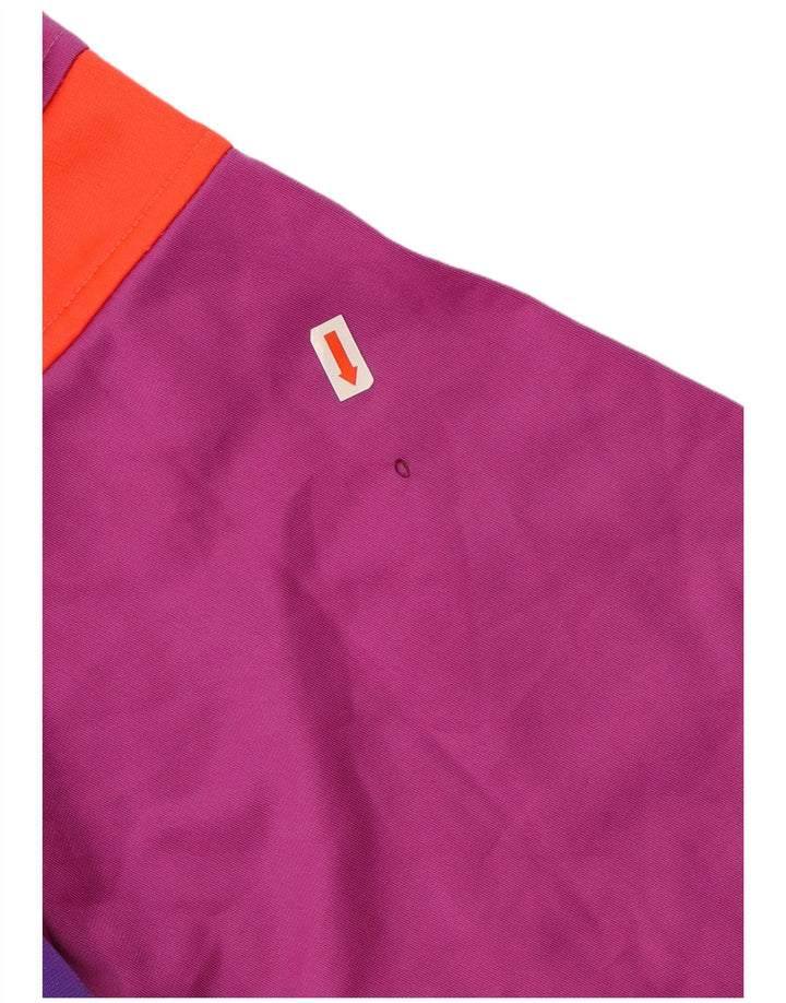 FILA Girls Tracksuit Top Jacket 13-14 Years Purple Colourblock Polyester Vintage Fila and Second-Hand Fila from Messina Hembry 