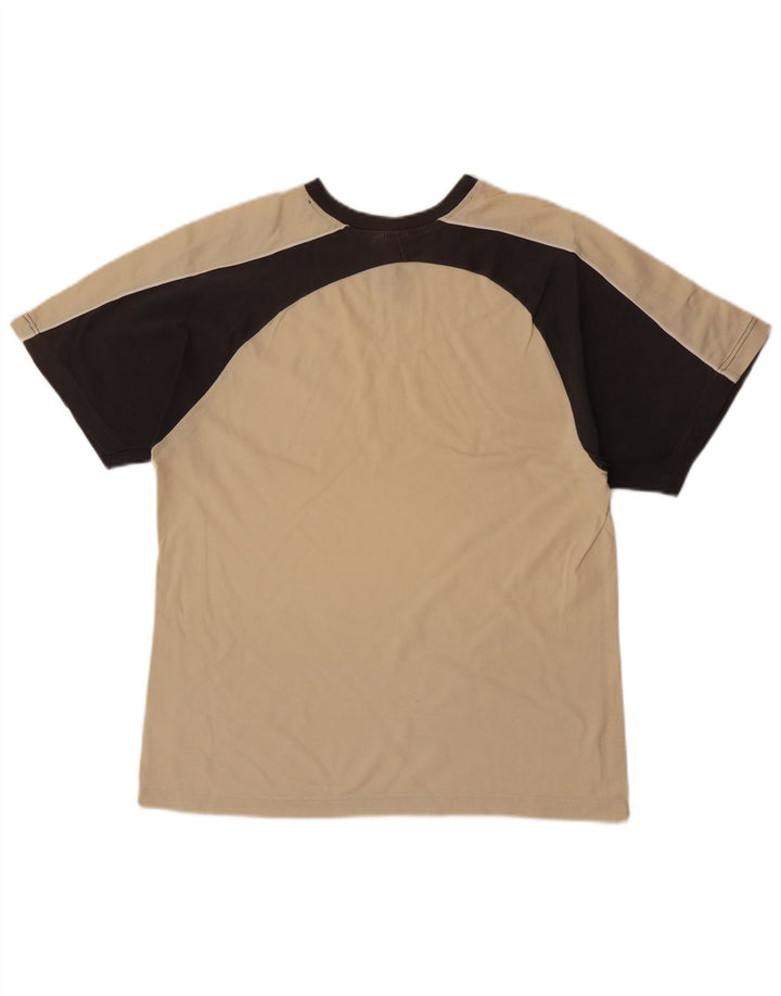 Champion Herre T-Shirt Top Small Off White Colourblock