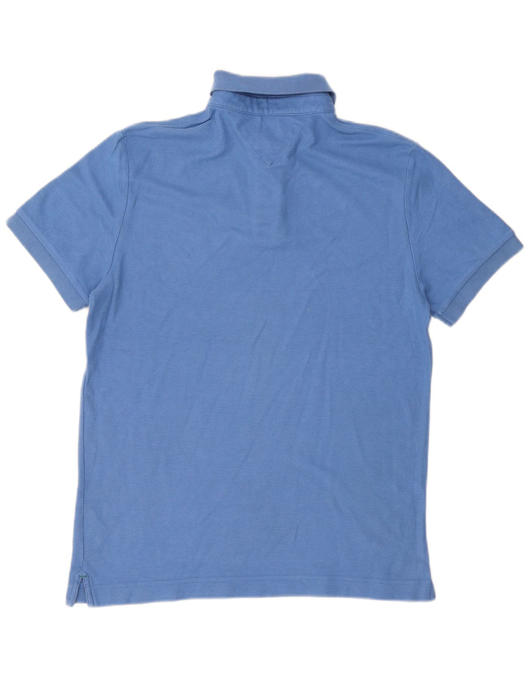 TOMMY HILFIGER Herre Custom Fit poloshirt mellemblå bomuld
