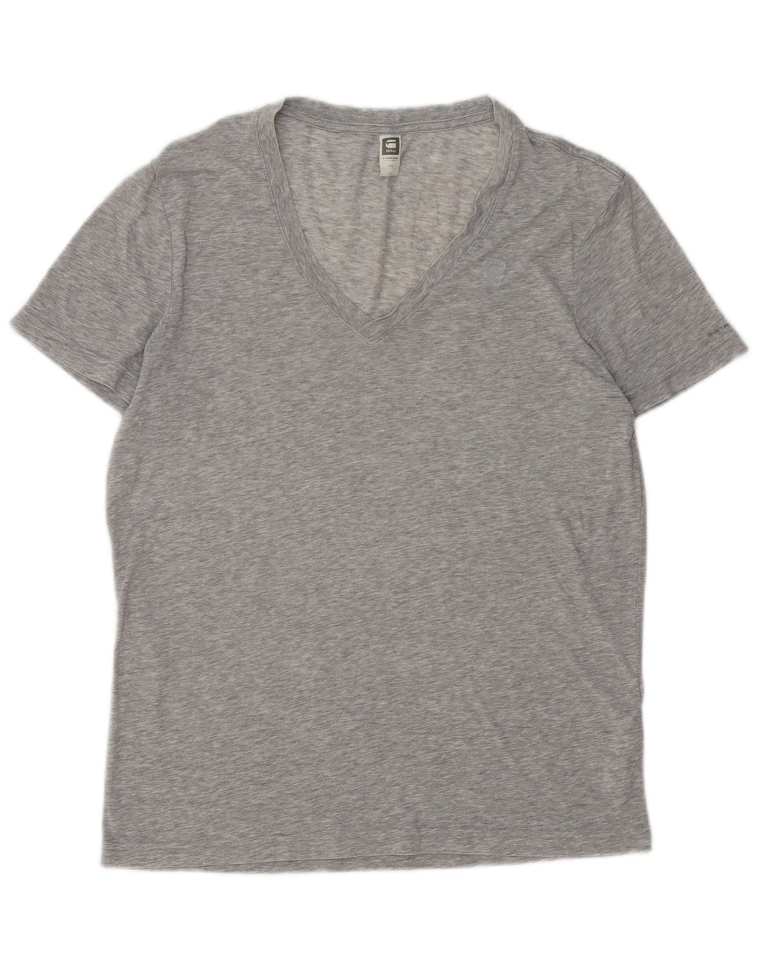 G-Star Herre T-shirt Top Medium Grey Flecked Bomuld