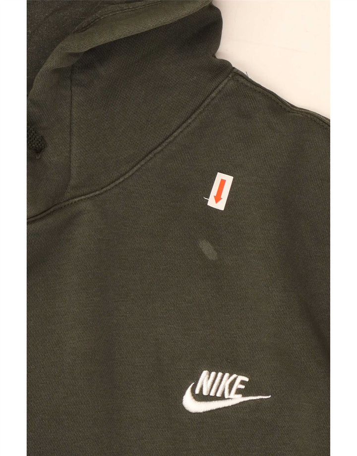 Nike Herre hættetrøje Jumper Medium Khaki Bomuld