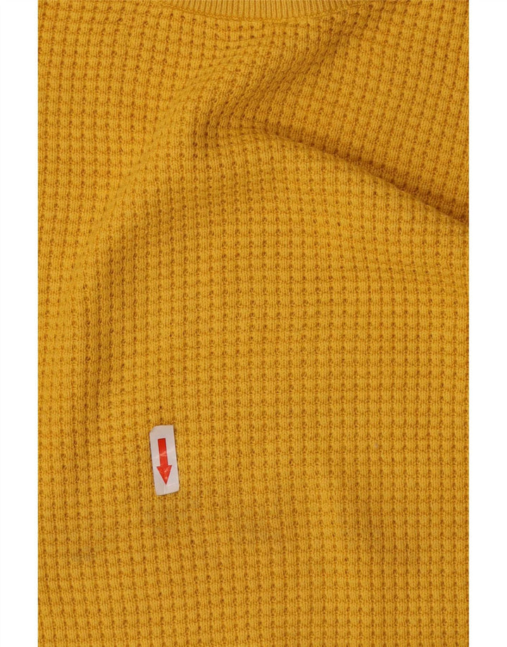 Zara drenge sweater med rund hals 9-10 år gul