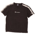 CHAMPION Herre Grafisk T-Shirt Top Lille Sort