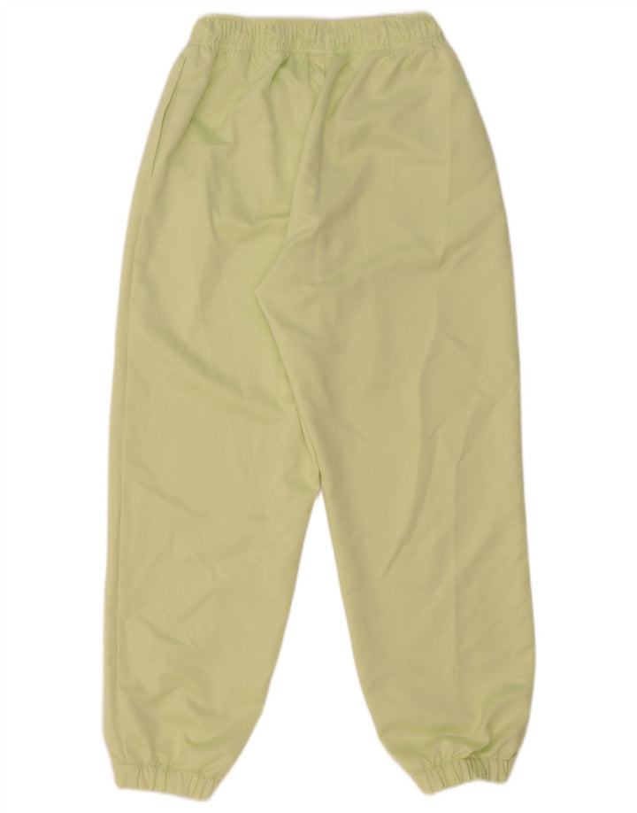 Puma Graphic Tracksuit Bukser til kvinder Joggers UK 8 Small Green Polyester