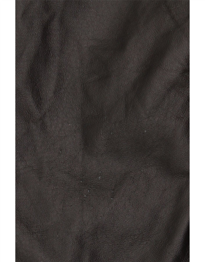 Canda Herre Læderjakke IT 52 XL Sort Læder