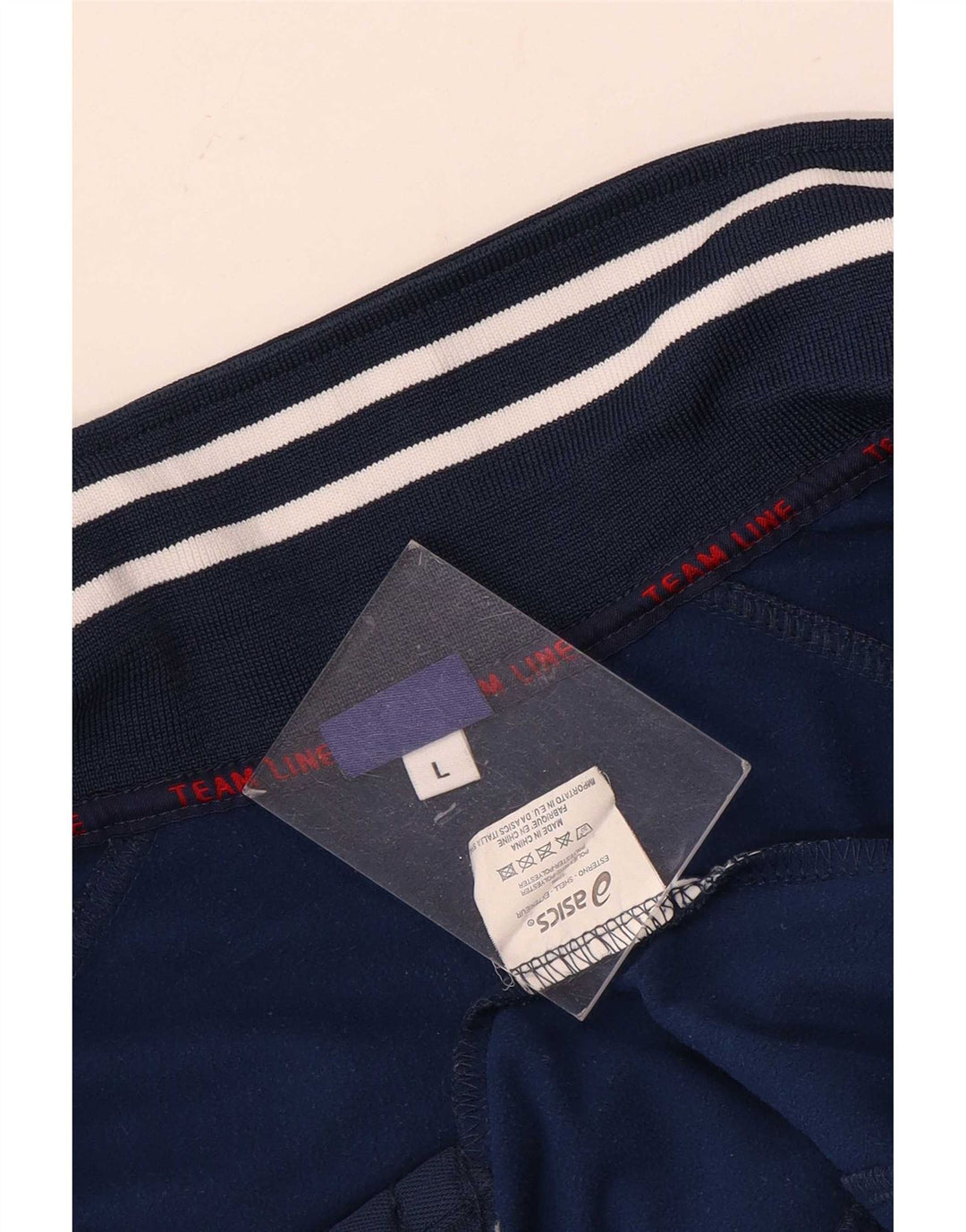 Asics Træningsdragt til mænd Topjakke Stor marineblå Colourblock Polyester