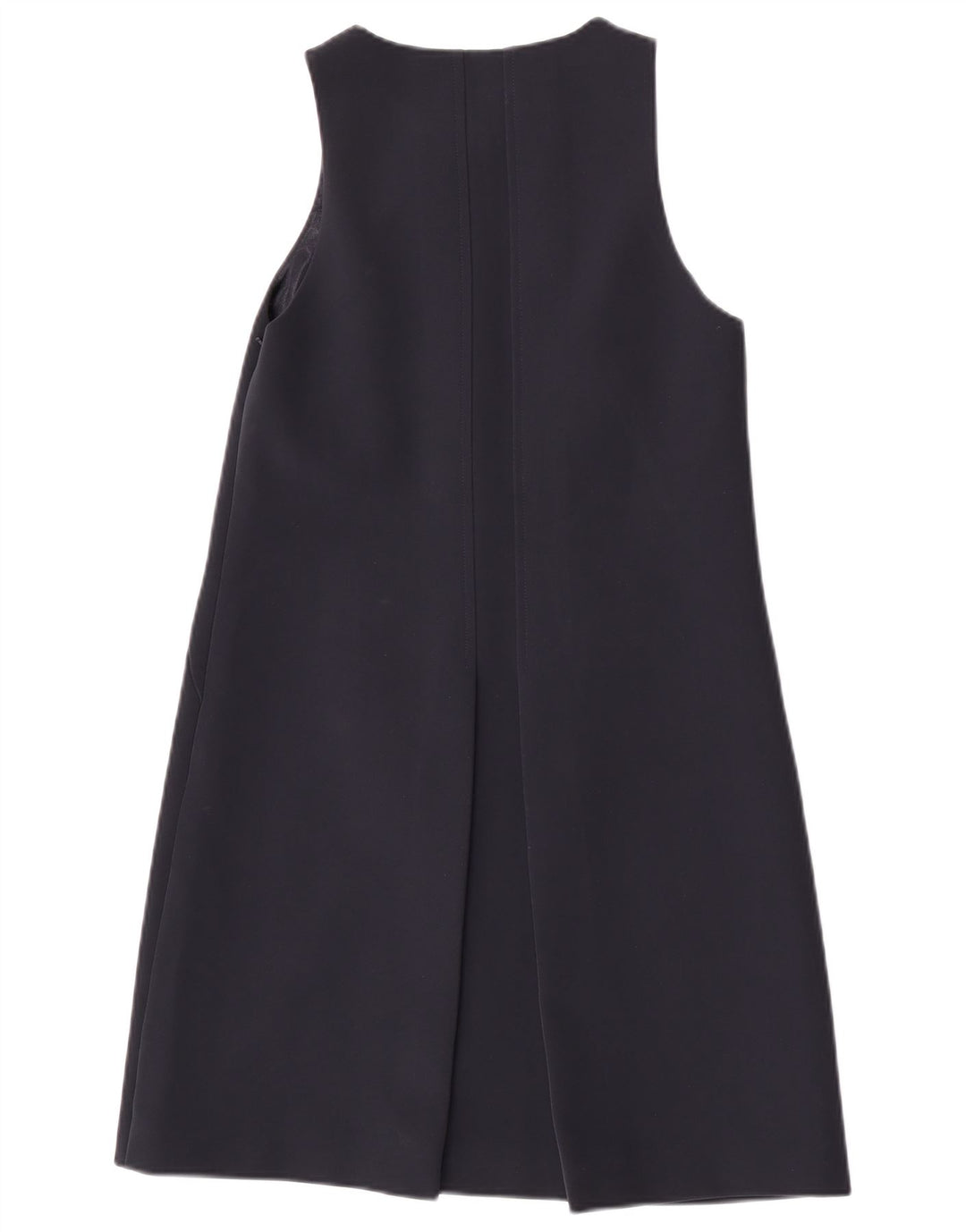 TED BAKER Dame Ærmeløs A-line kjole Størrelse 1 XS Sort Polyester