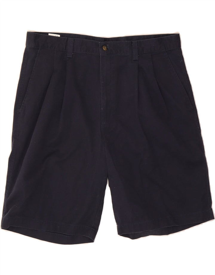 DOCKERS Mens Pegged Chino Shorts W38 XL Navy Blue Cotton Vintage Dockers and Second-Hand Dockers from Messina Hembry 