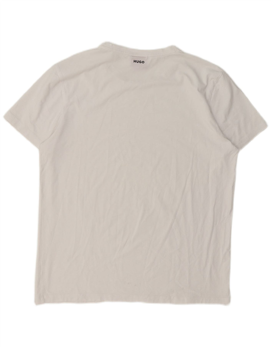 Hugo Boss Herre T-Shirt Top XL Hvid