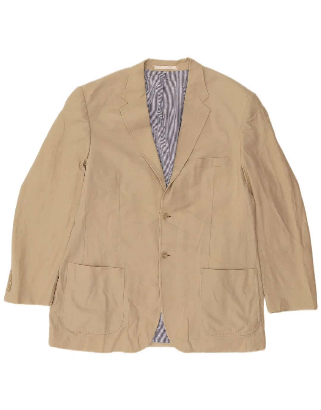 Marks & Spencer Herre Longline 2-knaps blazerjakke UK 38 Medium Beige