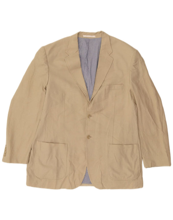 Marks & Spencer Herre Longline 2-knaps blazerjakke UK 38 Medium Beige