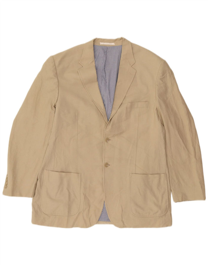 Marks & Spencer Herre Longline 2-knaps blazerjakke UK 38 Medium Beige