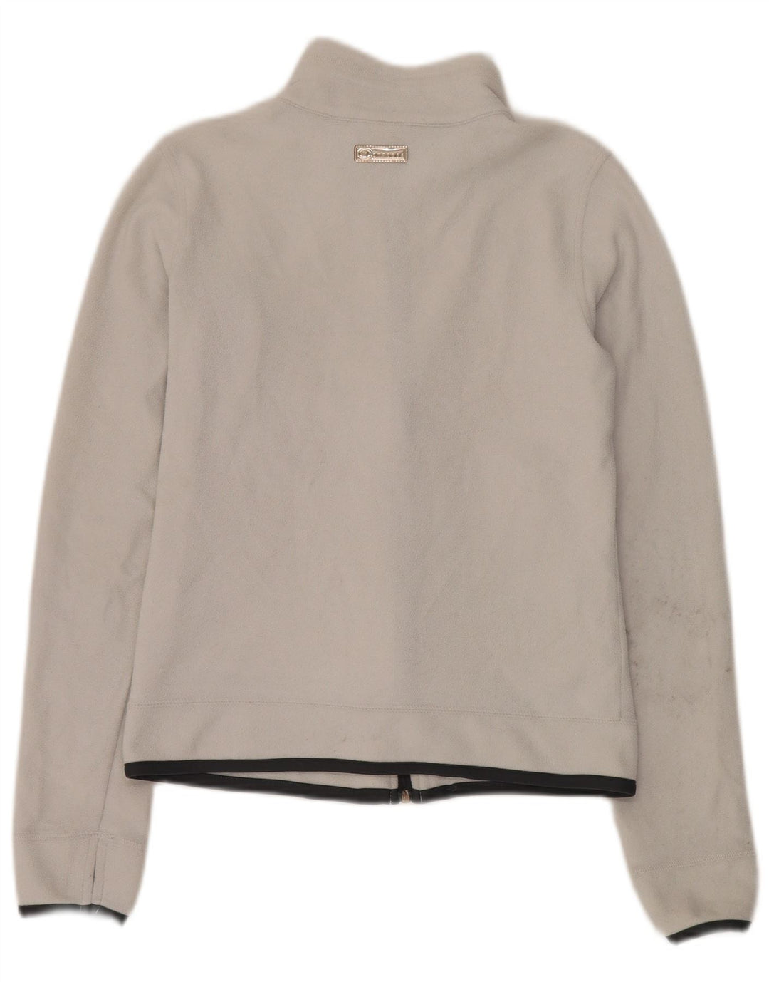 Champion Dame grafisk fleecejakke UK 10 Small White Polyester