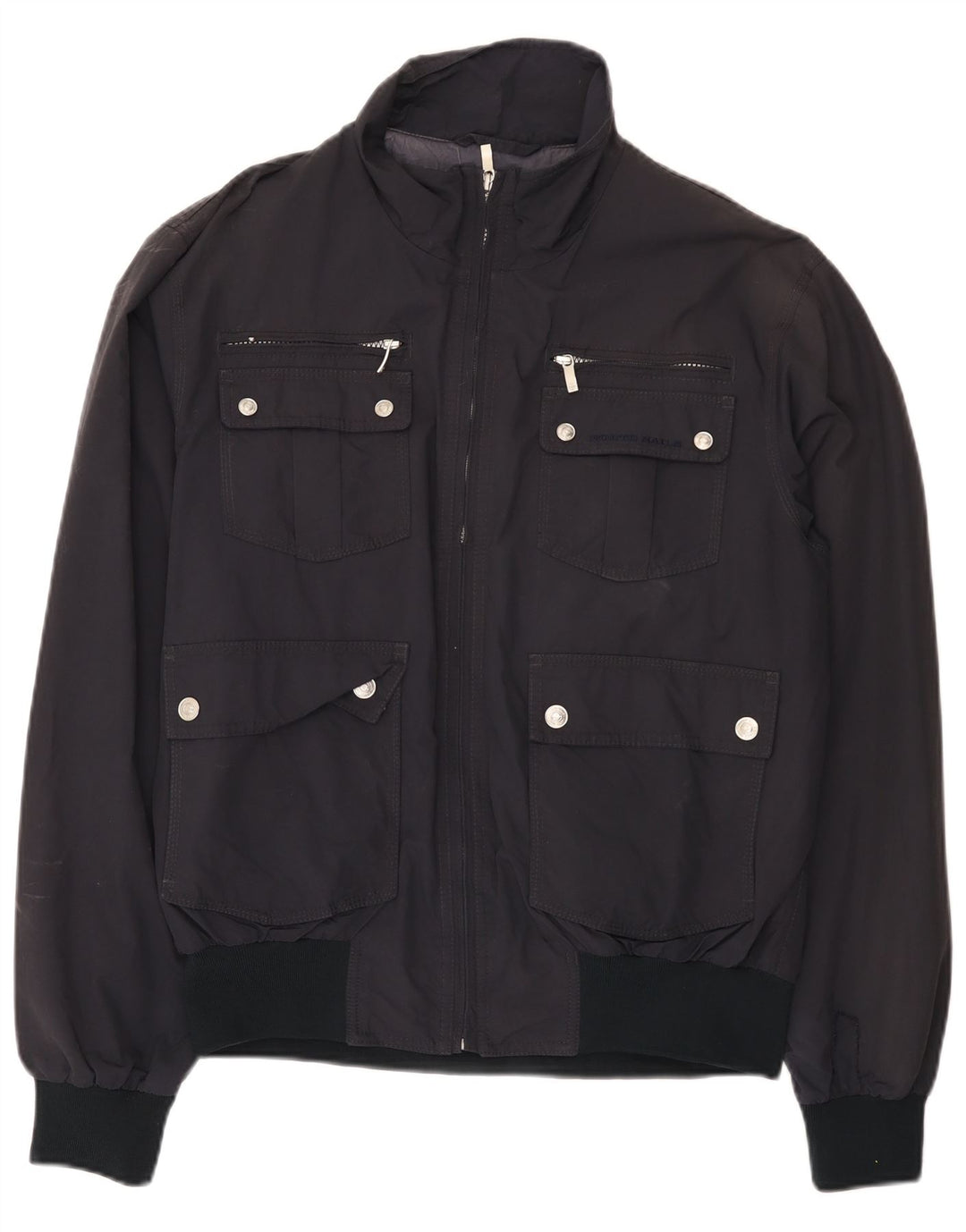 North Sails Herre Utility Jacket UK 40 Large Navy Blue Polyamide