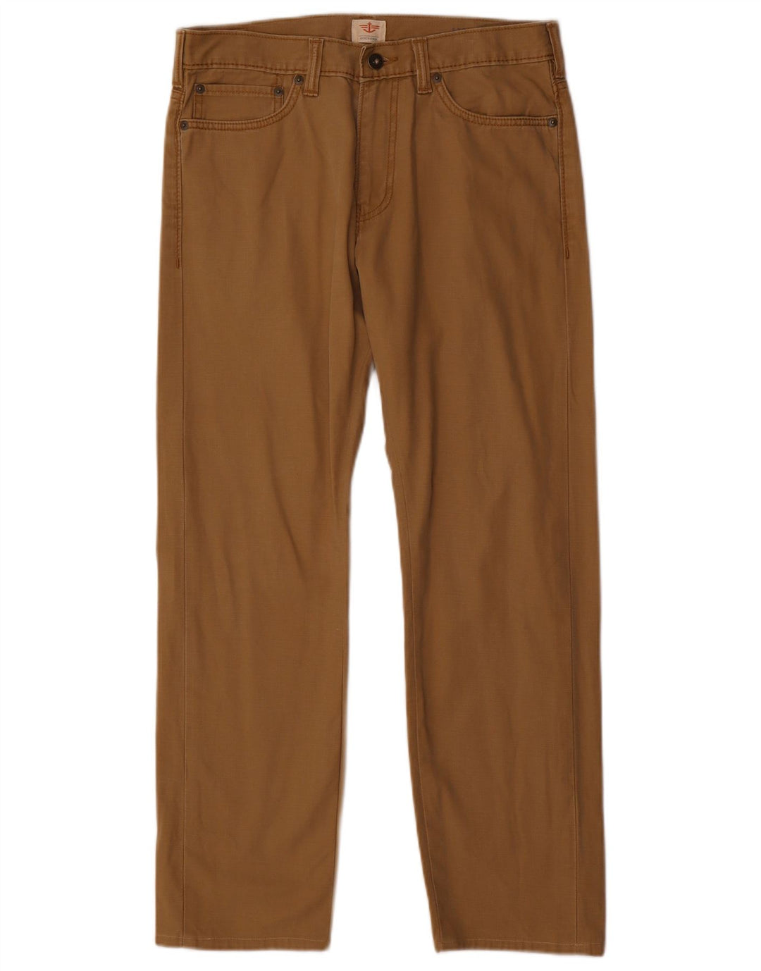 DOCKERS Straight Casual Bukser til mænd W30 L27 Beige Bomuld