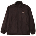 Jack Wolfskin Herre Windbreaker Jacket UK 36/38 Medium Black Polyester