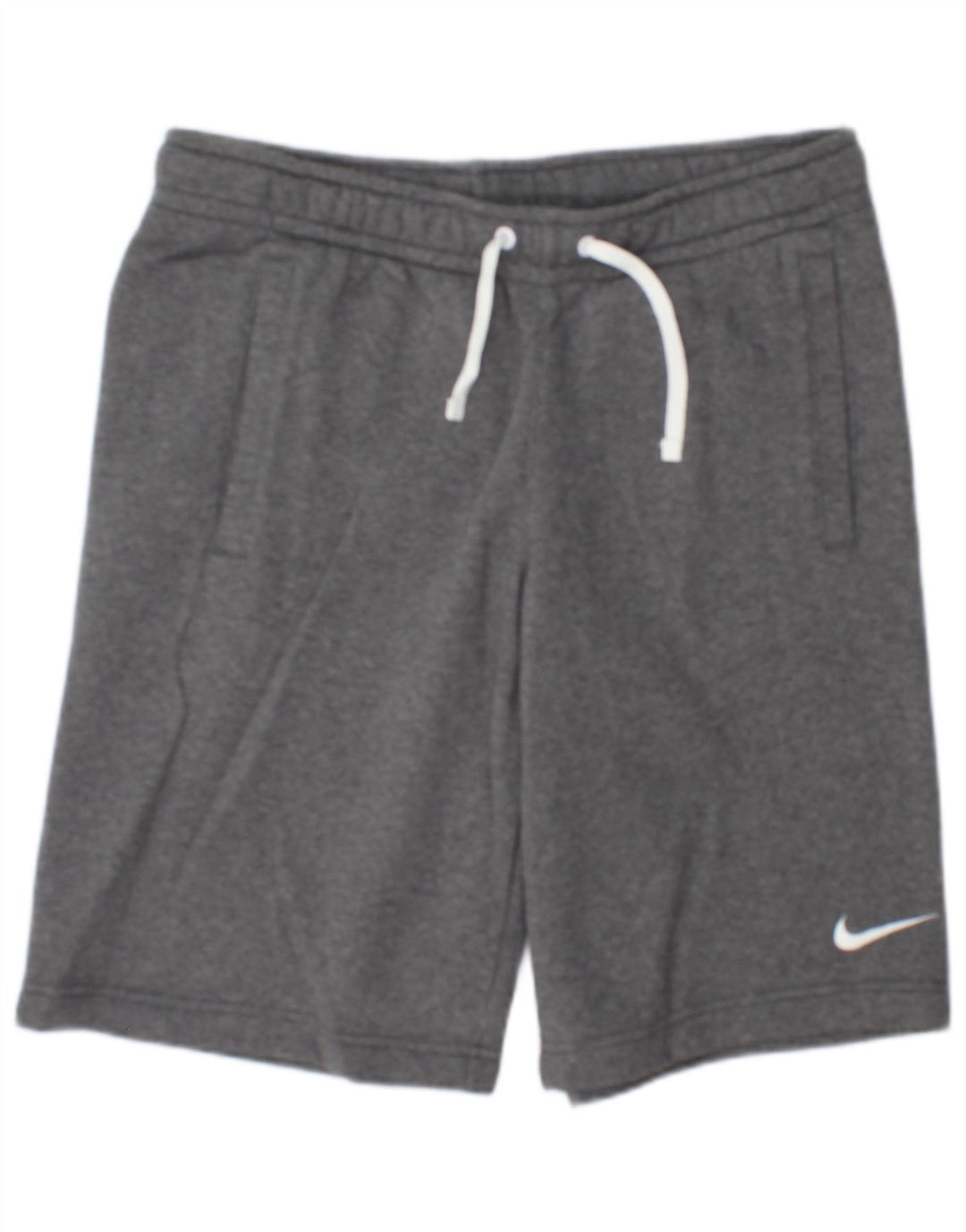 Nike Sportshorts til mænd, mellemgrå flækket bomuld