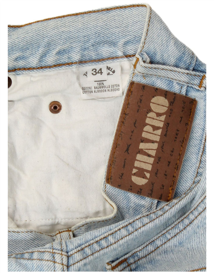 Charro Straight Jeans til mænd W34 L29 blå bomuld